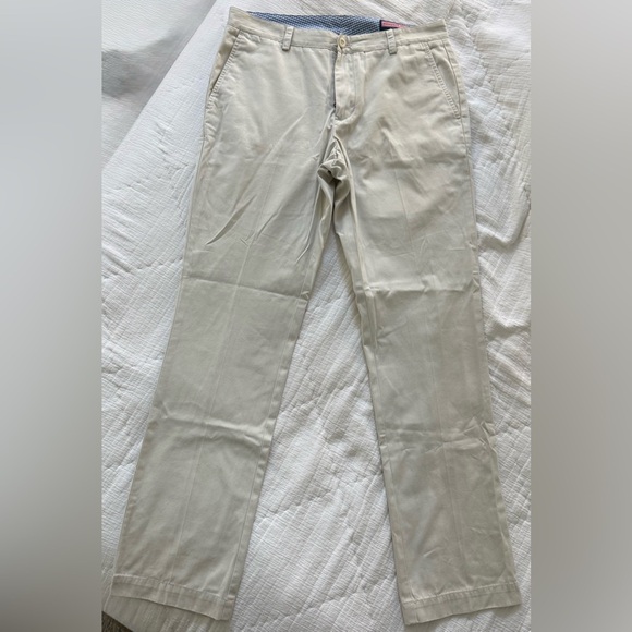 🚨 NWOT 🚨 Vineyard Vines Men’s Slim Fit Chino Pants 32x32 – Khaki - Picture 4 of 8